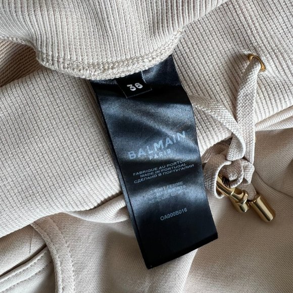 Balmain badge-print track shorts - Picture 6 of 6